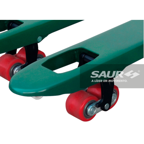 Paleteira - 3000 kg - Garfos Estreitos - Rodas Duplas Poliuretano - PMS 520 P