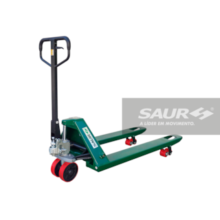 Paleteira - 3000 kg - Garfos Largos - Rodas Duplas Poliuretano - PMS 685 P